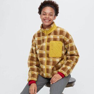 JW Anderson x Uniqlo Sherpa Plaid Fleece